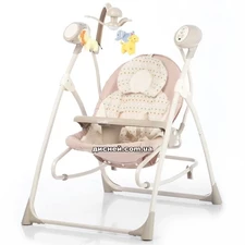 Колыбель-качели CRL-0005 Beige Dot, Carrello Nanny 3 в 1